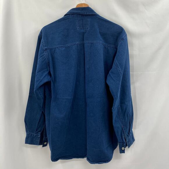 Levi's Red Tab Dark Wash Denim Button Down - Picture 5 of 5